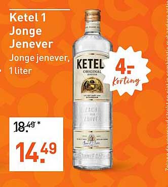 Ketel 1 Jonge Jenever 1 liter