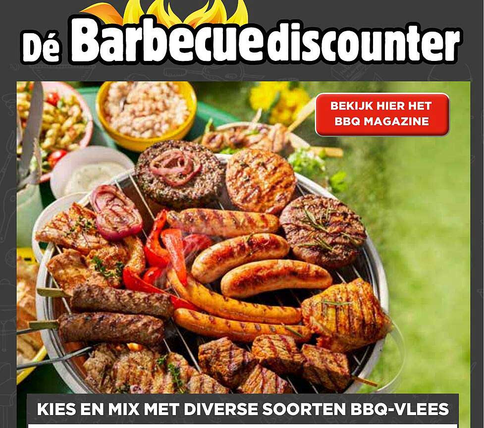 KIES EN MIX MET DIVERSE SOORTEN BBQ-VLEES