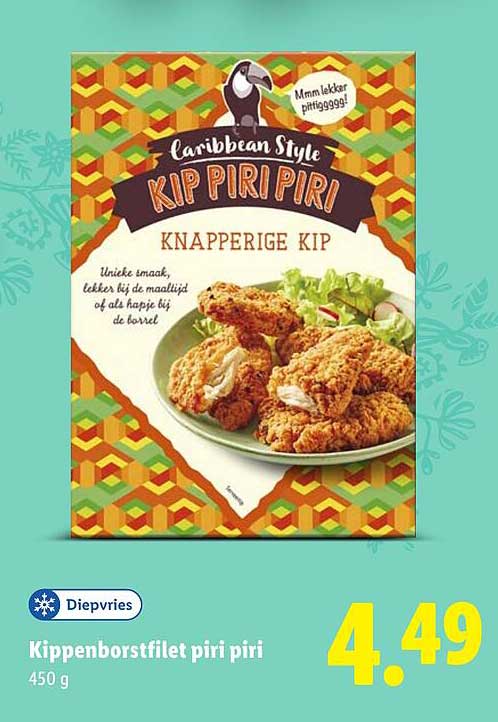 Kippenborstfilet piri piri