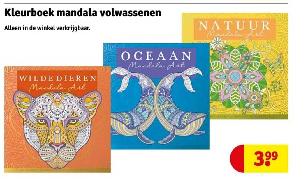 Kleurboek mandala volwassenen