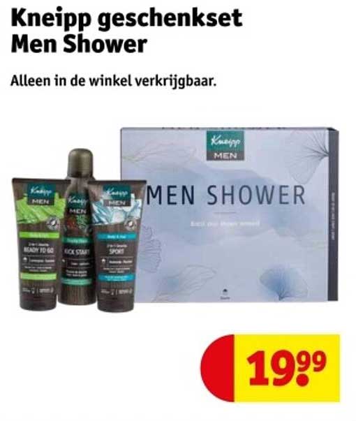 Kneipp geschenkset Men Shower