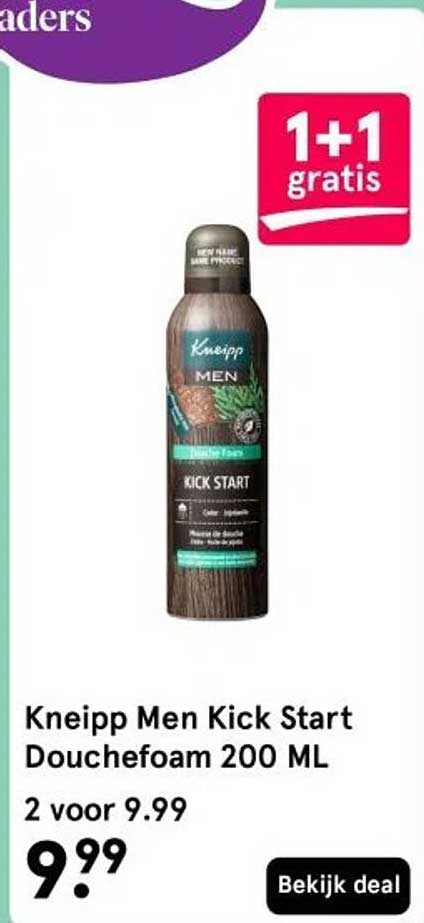 Kneipp Men Kick Start Douchefoam 200 ML