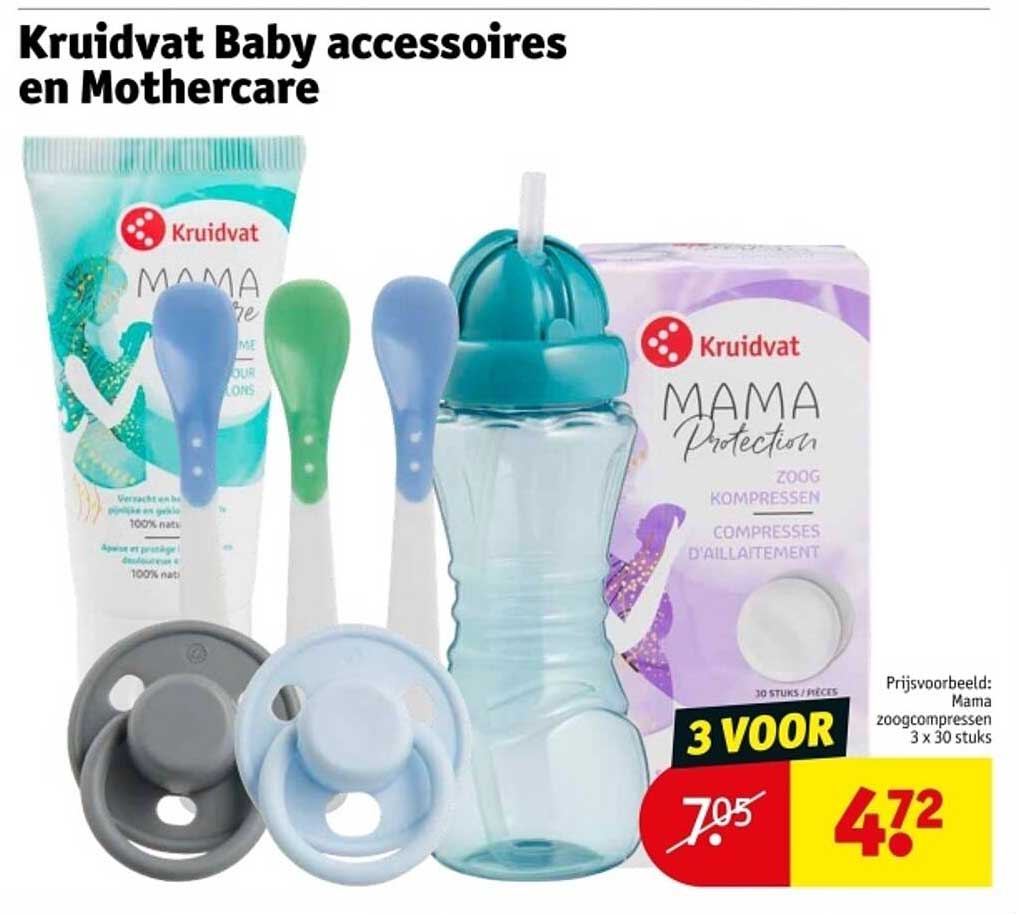 Kruidvat Baby accessoires en Mothercare