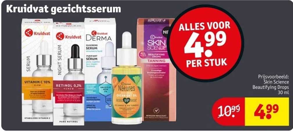 Kruidvat gezichtsserum