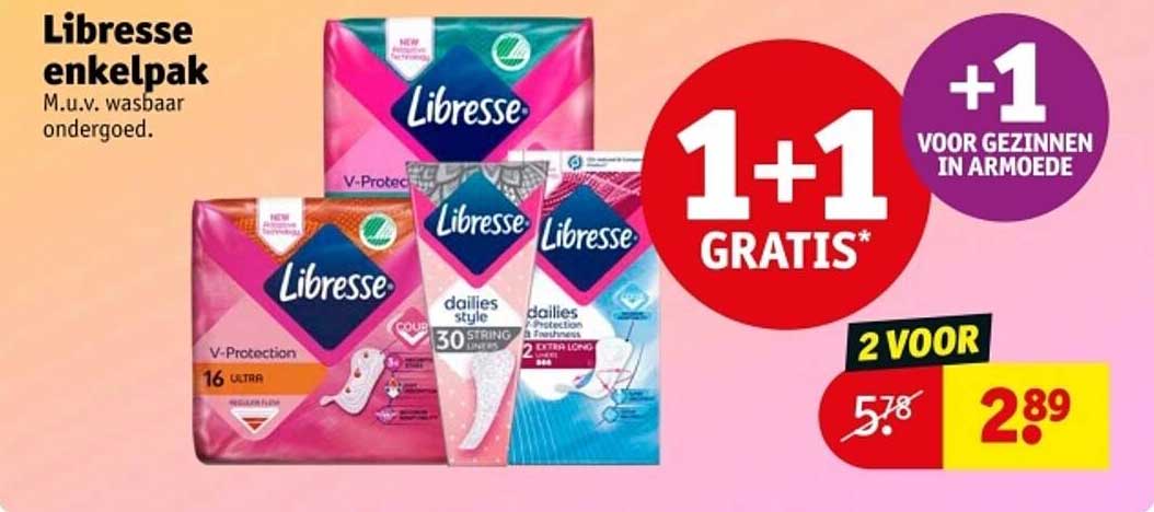 Libresse enkelpak