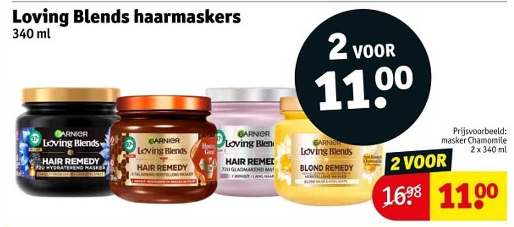 Loving Blends haarmaskers 340 ml