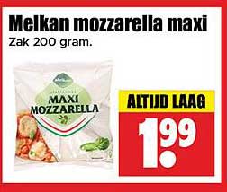 Melkan mozzarella maxi