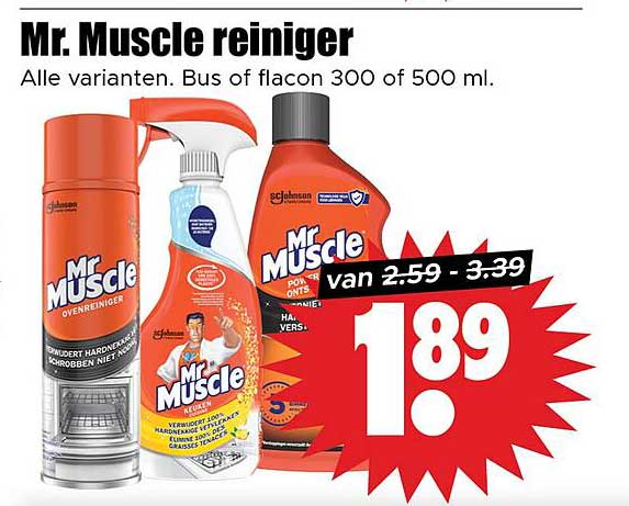 Mr. Muscle reiniger