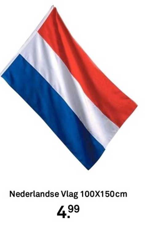 Nederlandse Vlag 100X150cm