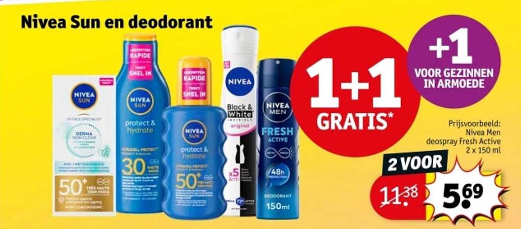 Nivea Sun en deodorant