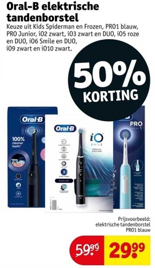 Oral-B elektrische tandenborstel