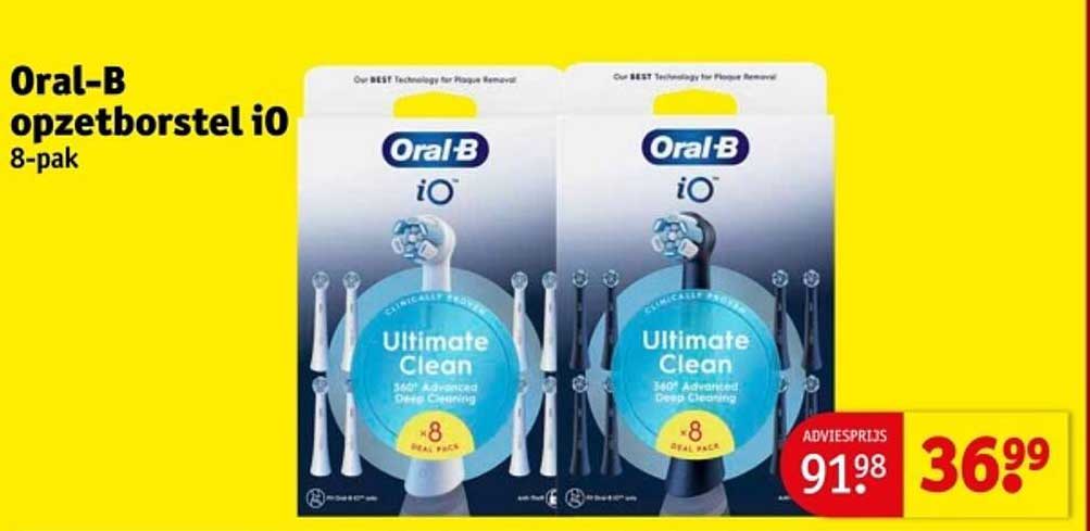 Oral-B opzetborstel iO 8-pak