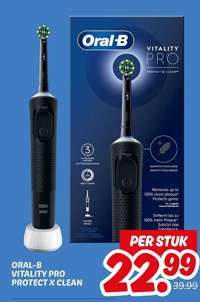 ORAL-B VITALITY PRO PROTECT X CLEAN