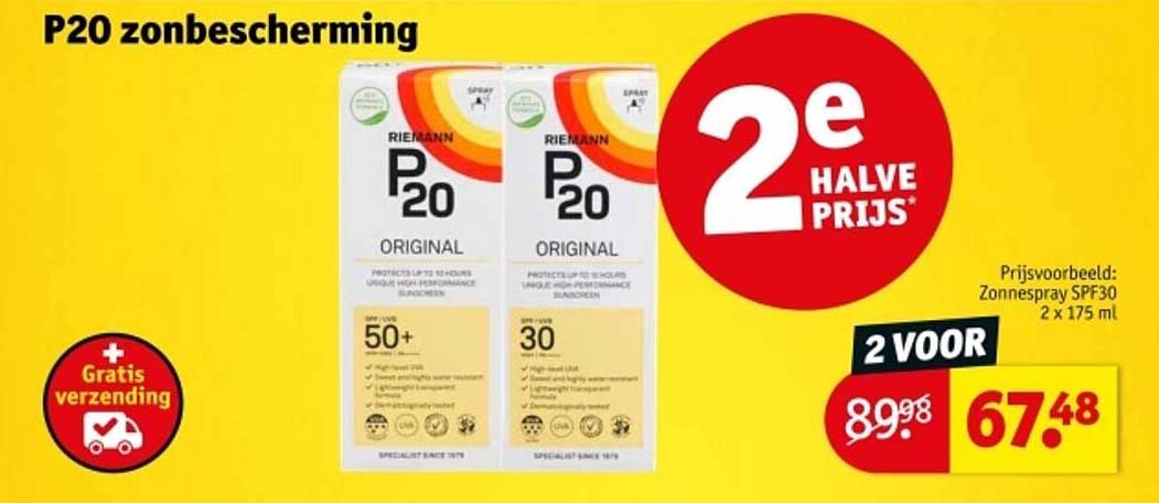 P20 zonbescherming
