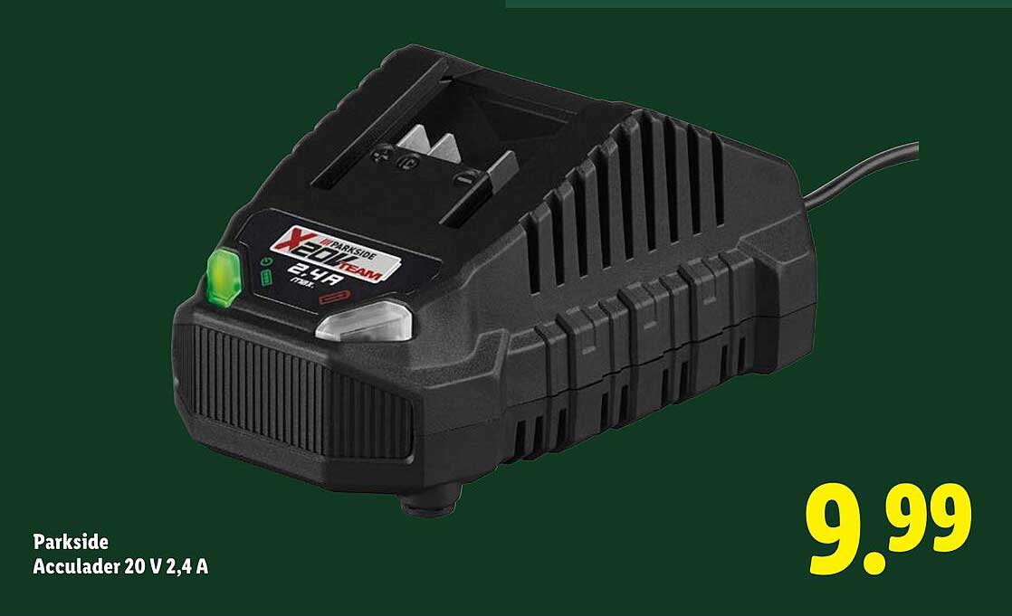 Parkside Acculader 20 V 2,4 A