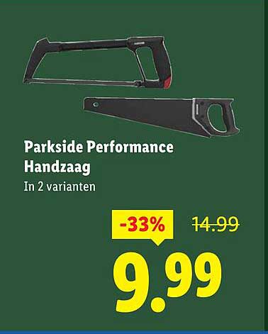 Parkside Performance Handzaag