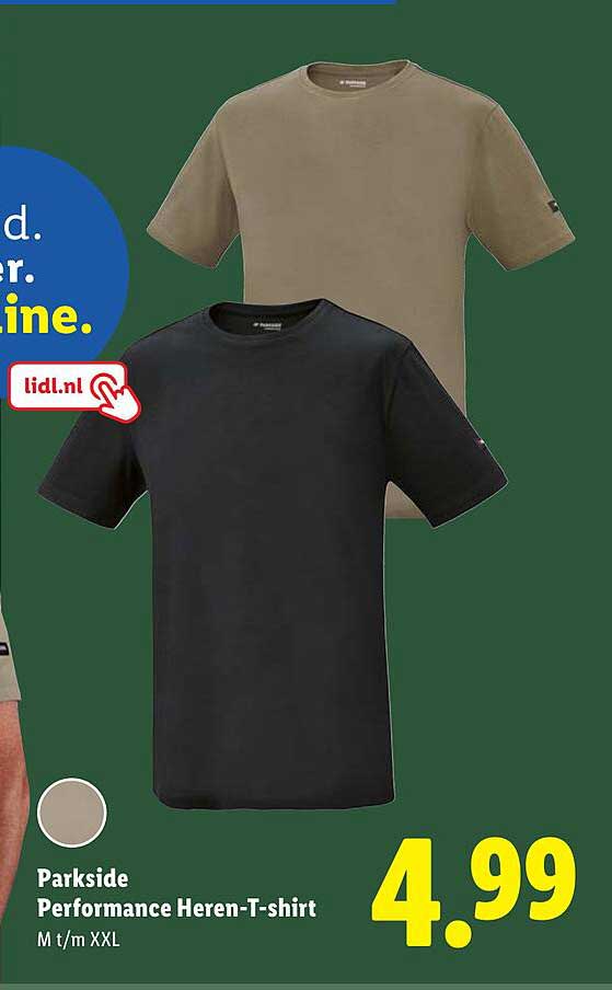 Parkside Performance Heren-T-shirt