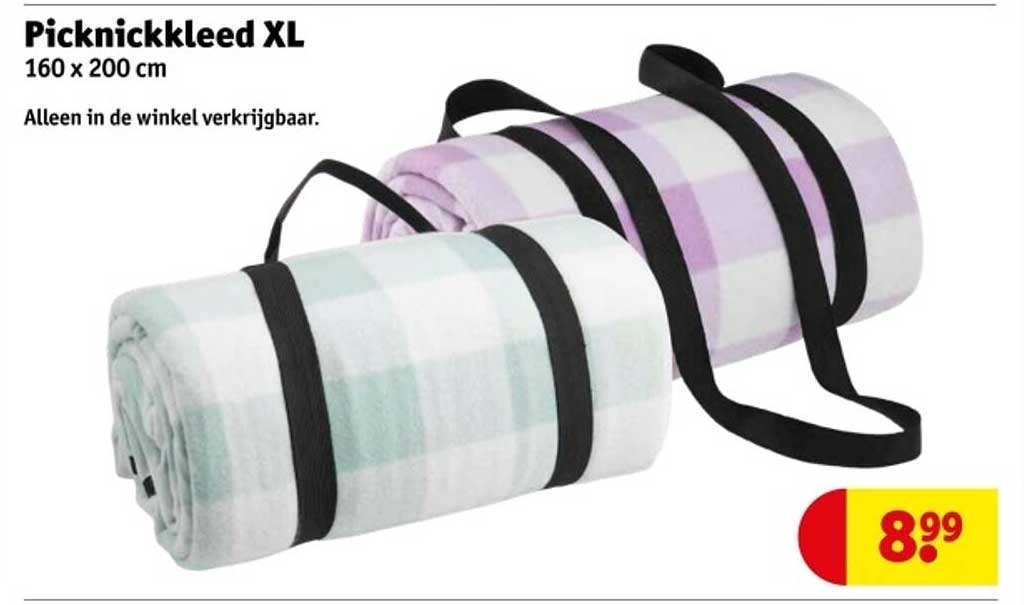 Picknickkleed XL