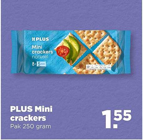PLUS Mini crackers