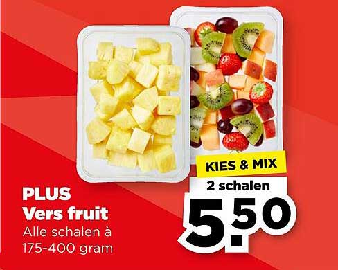 PLUS Vers fruit