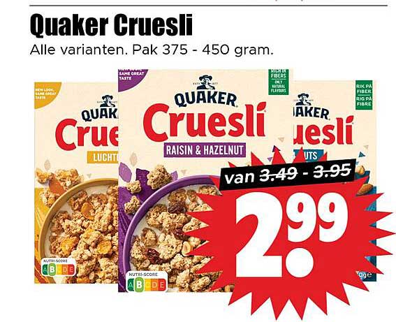 Quaker Cruesli