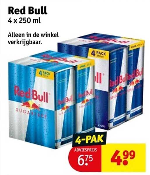 Red Bull 4 x 250 ml