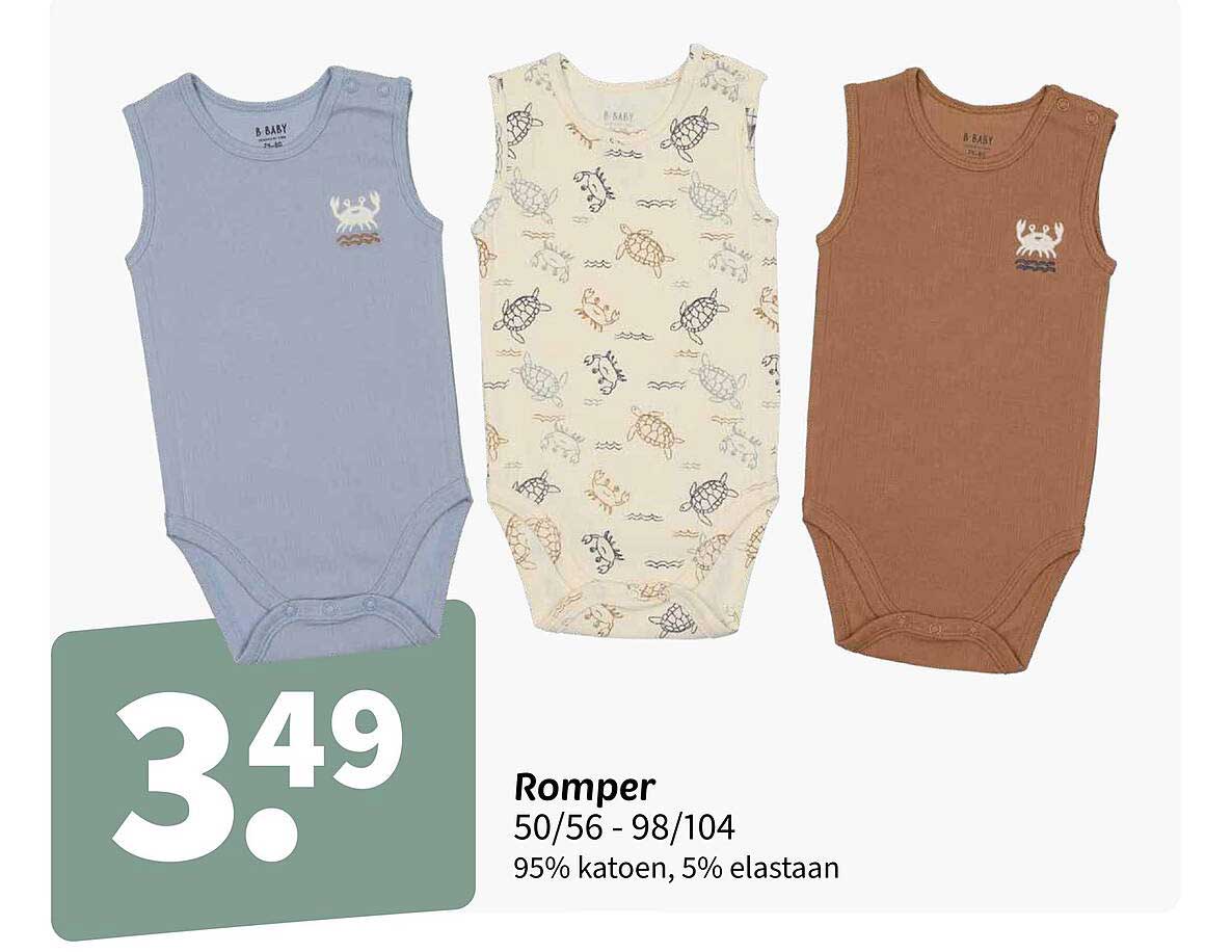 Romper 50/56 - 98/104