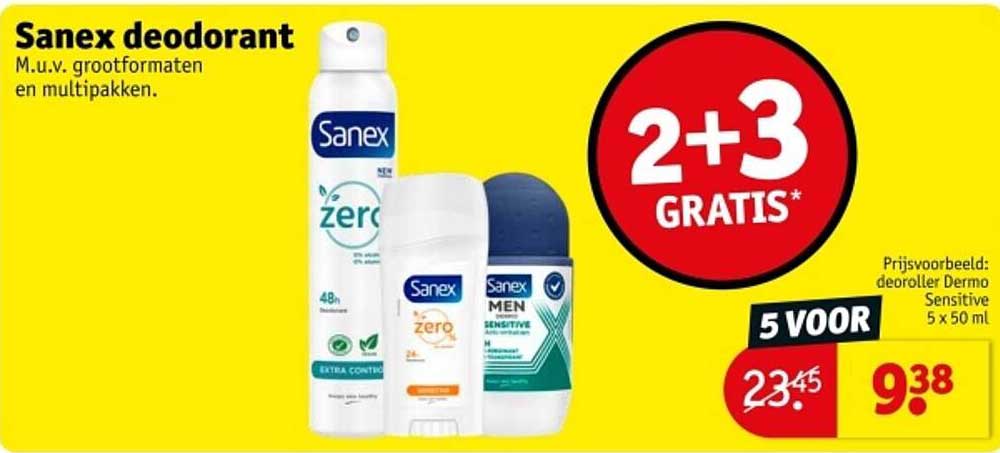 Sanex deodorant