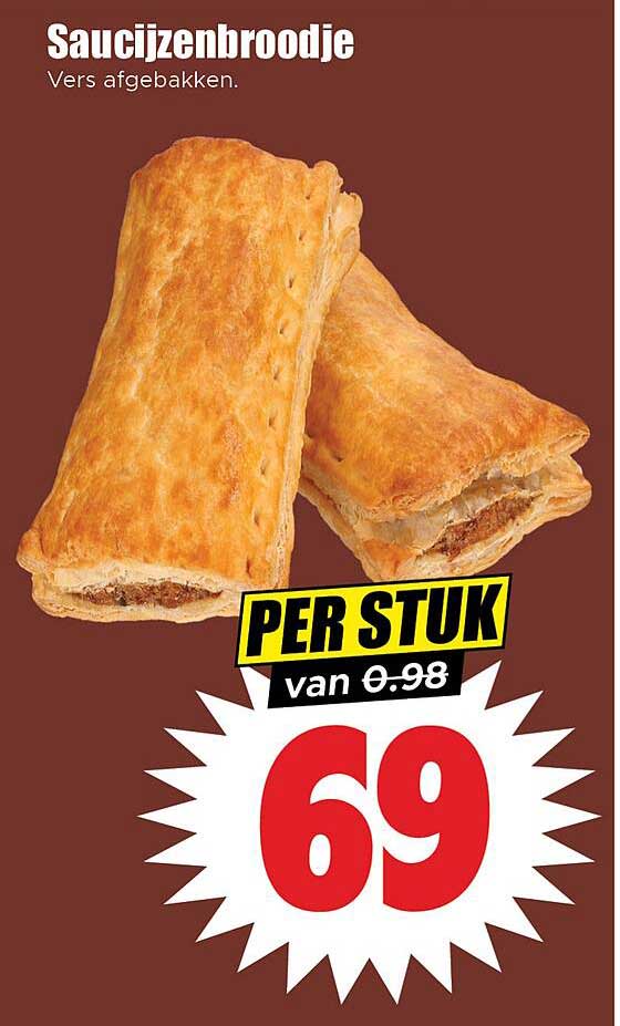 Saucijzenbroodje