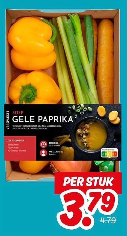 SOEP GELE PAPRIKA