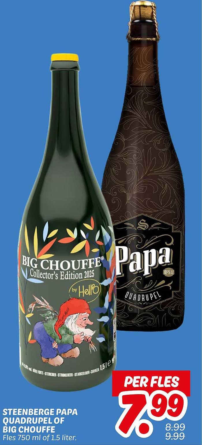 STEENBERGE PAPA QUADRUPEL OF BIG CHOUFFE