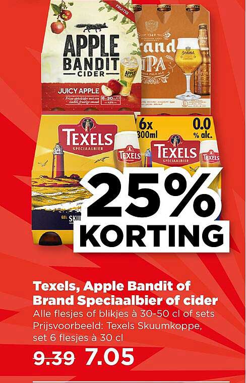 Texels, Apple Bandit of Brand Speciaalbier of cider