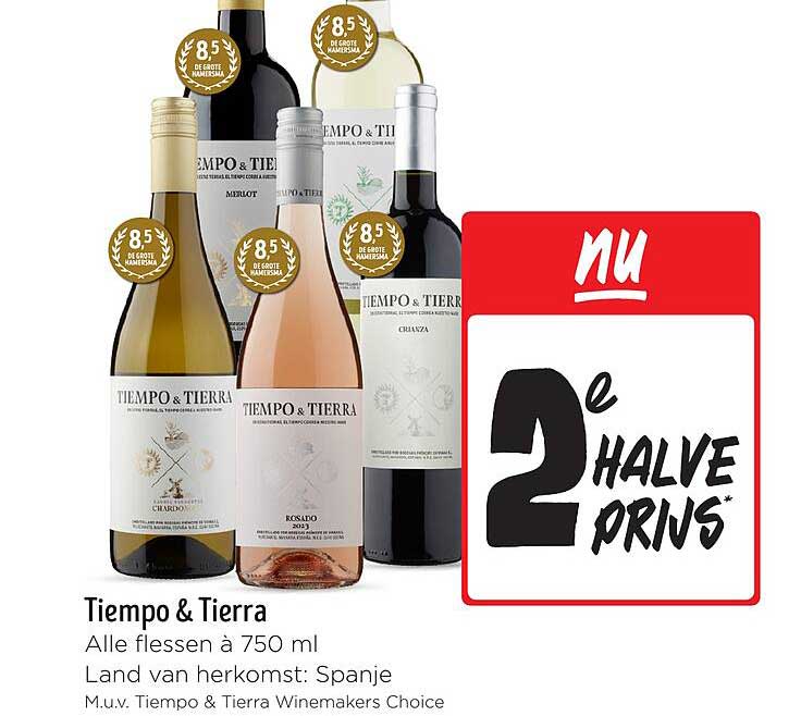 Tiempo & Tierra - Alle flessen à 750 ml