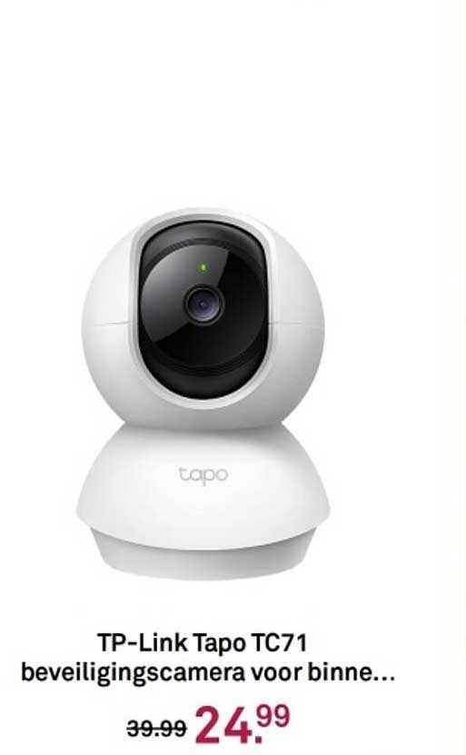 TP-Link Tapo TC71 beveiligingscamera voor binnen...