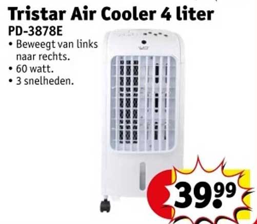 Tristar Air Cooler 4 liter PD-3878E