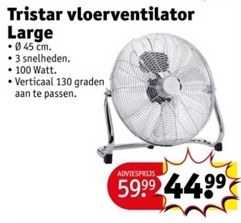 Tristar vloerventilator Large