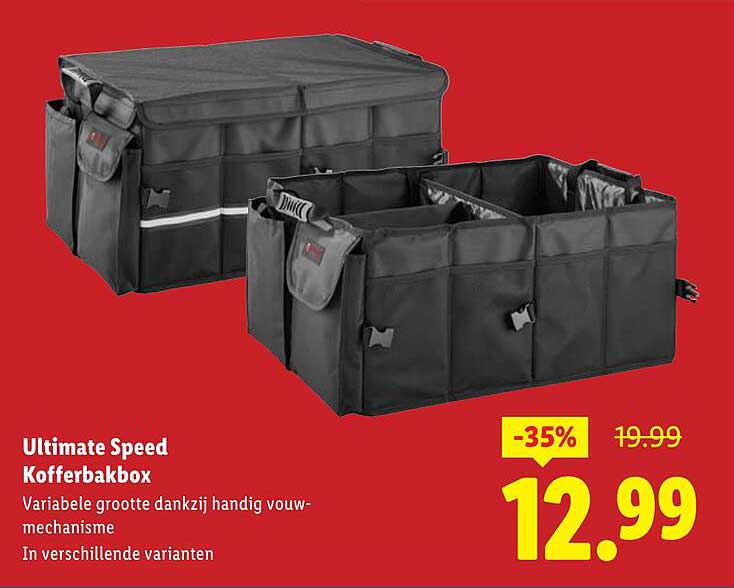 Ultimate Speed Kofferbakbox