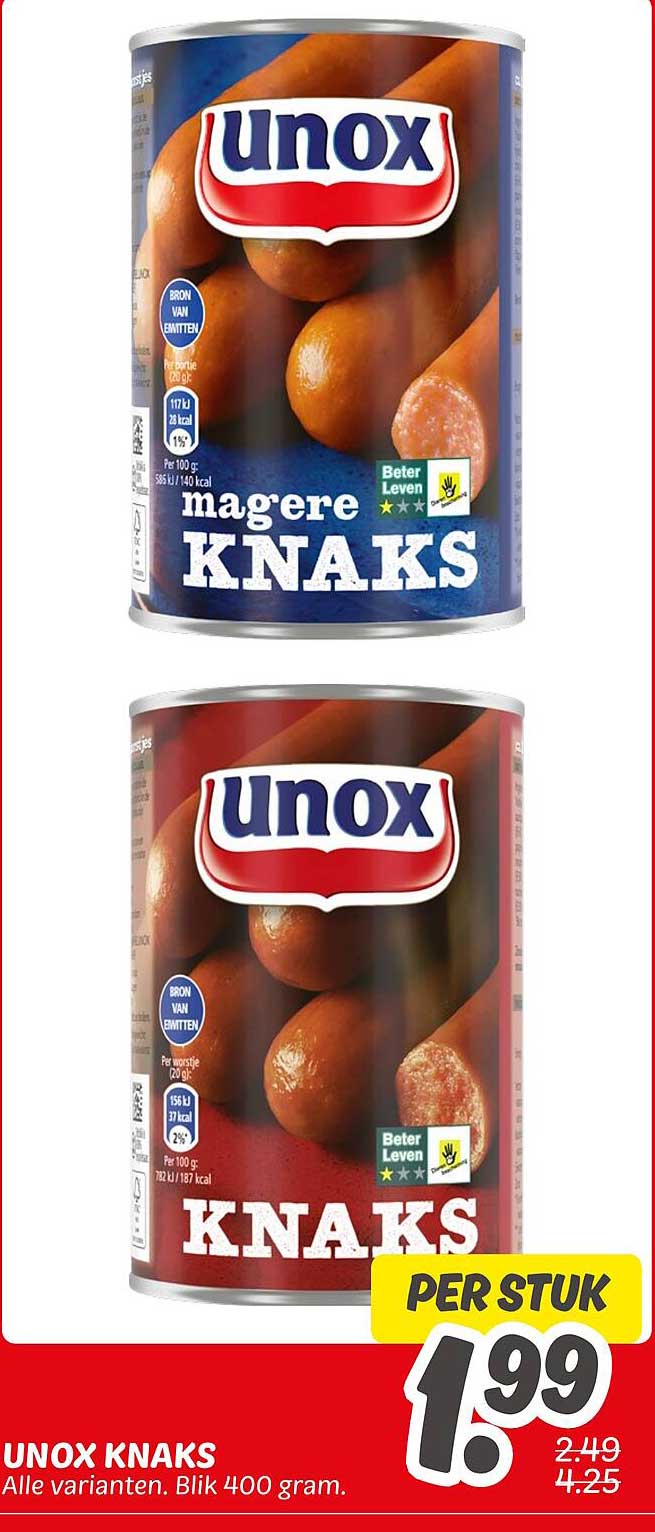 UNOX KNAKS