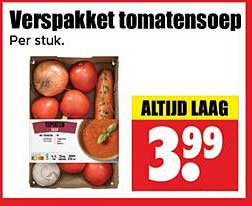 Verspakket tomatensoep