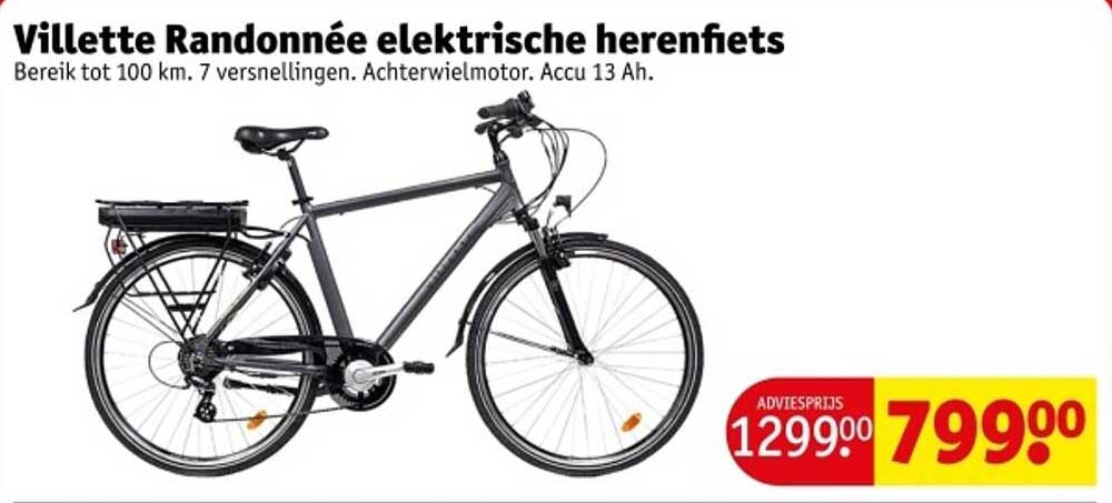 Villette Randonnée elektrische herenfiets
