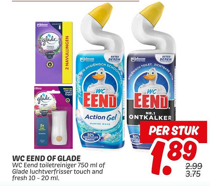 WC EEND OF GLADE