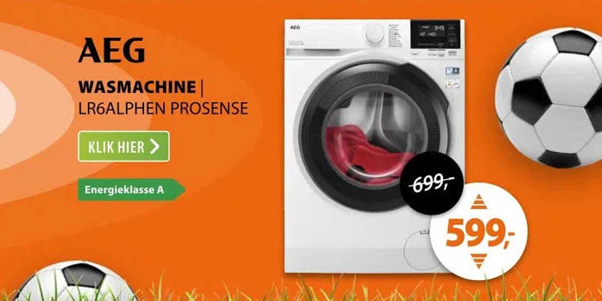 AEG WASMACHINE LR6ALPHEN PROSENSE