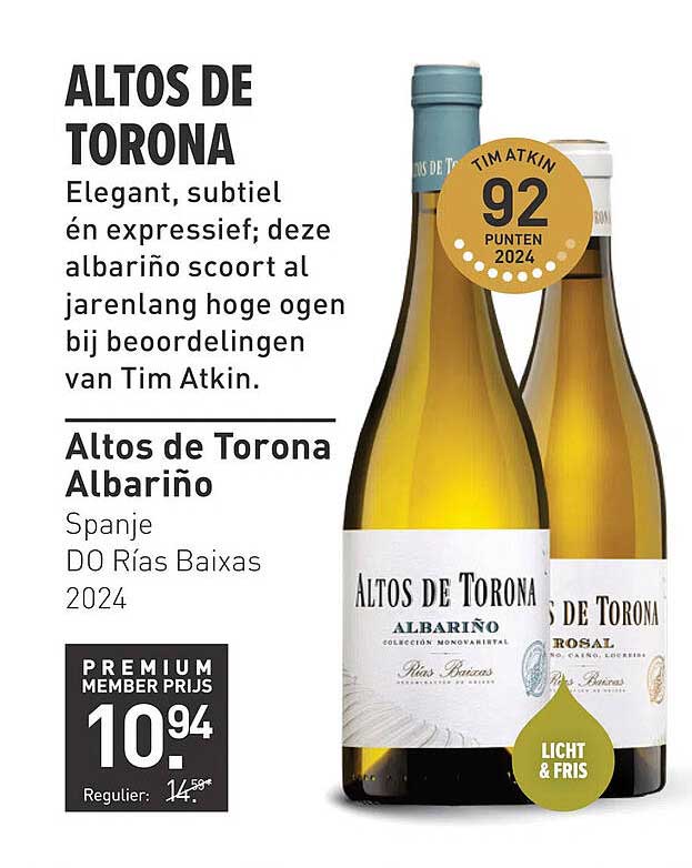 Altos de Torona Albariño