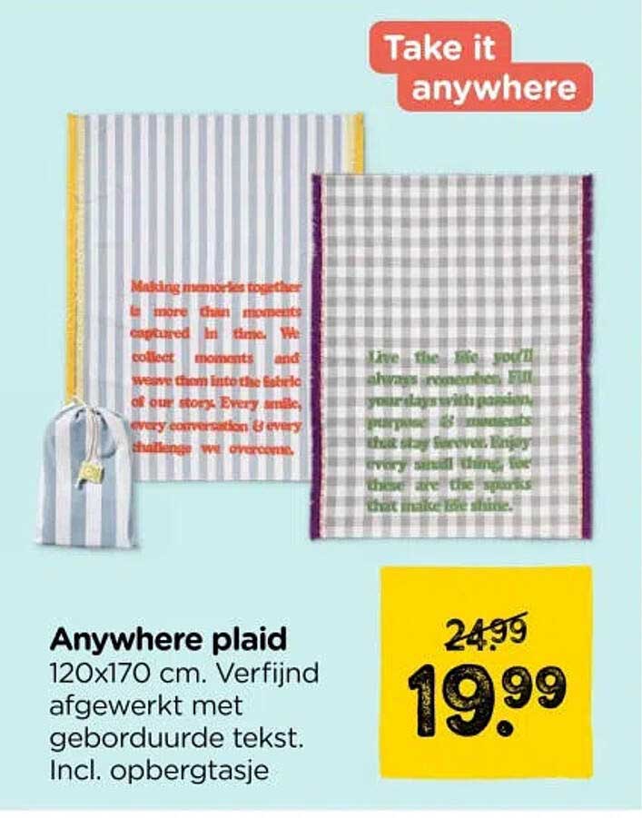 Anywhere plaid