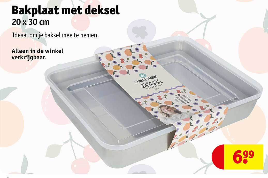 Bakplaat met deksel