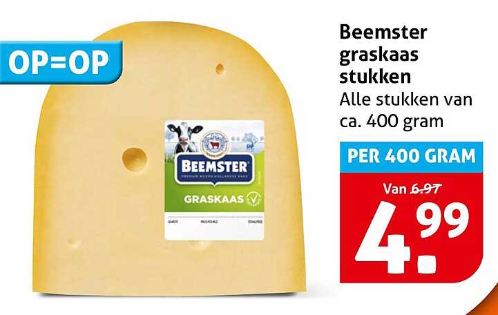 Beemster graskaas stukken