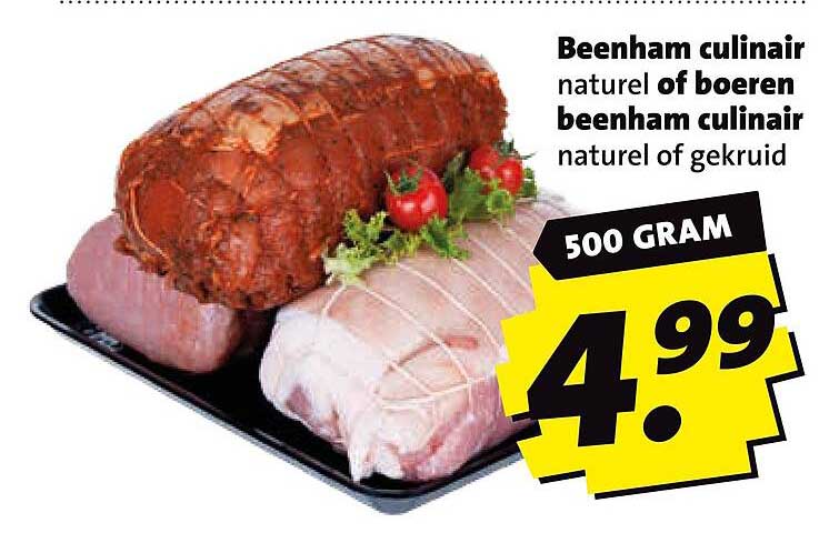 Beenham culinair naturel of boeren beenham culinair naturel of gekruid