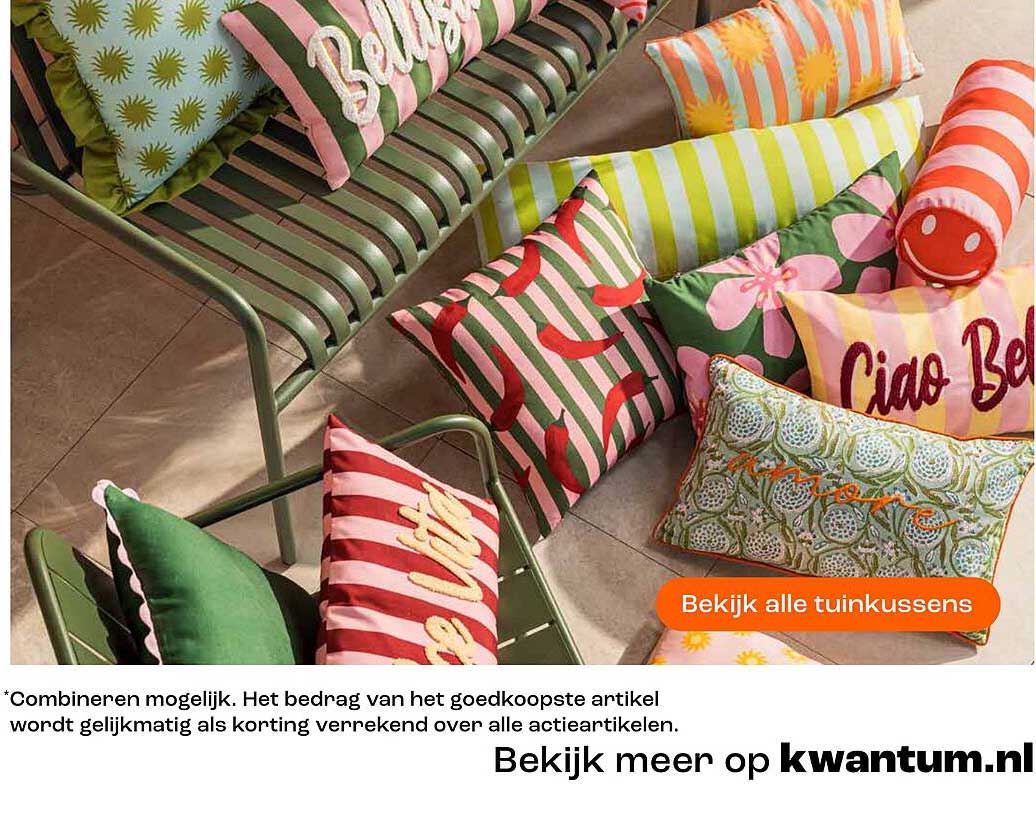Bekijk alle tuinkussens