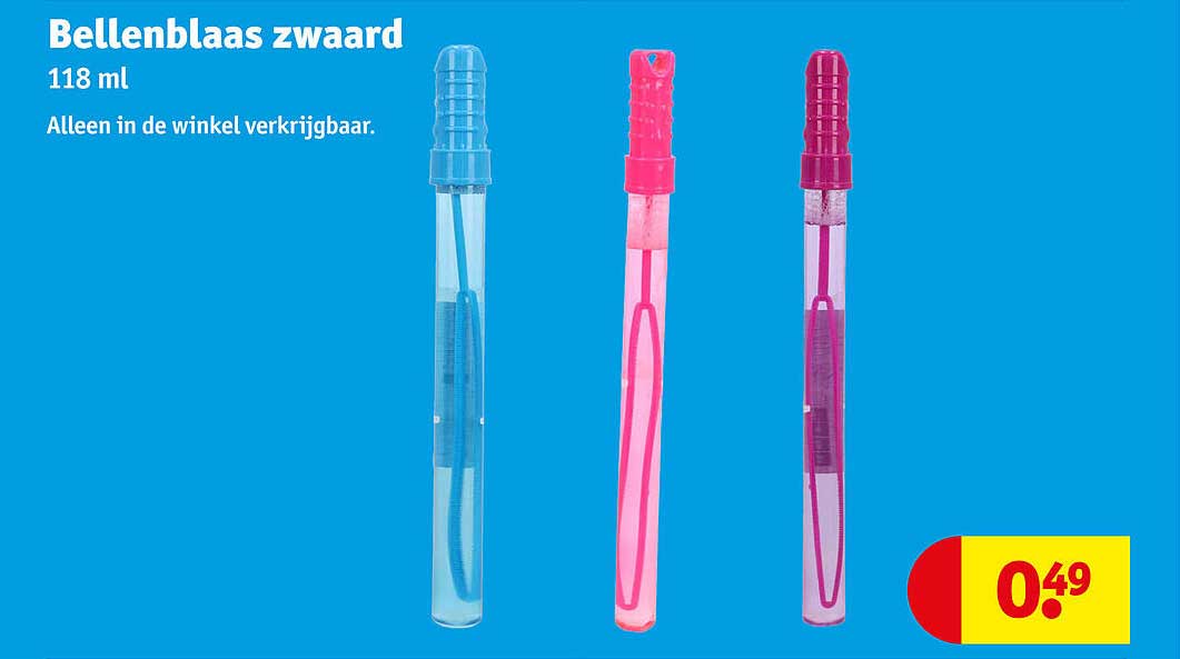 Bellenblaas zwaard 118 ml
