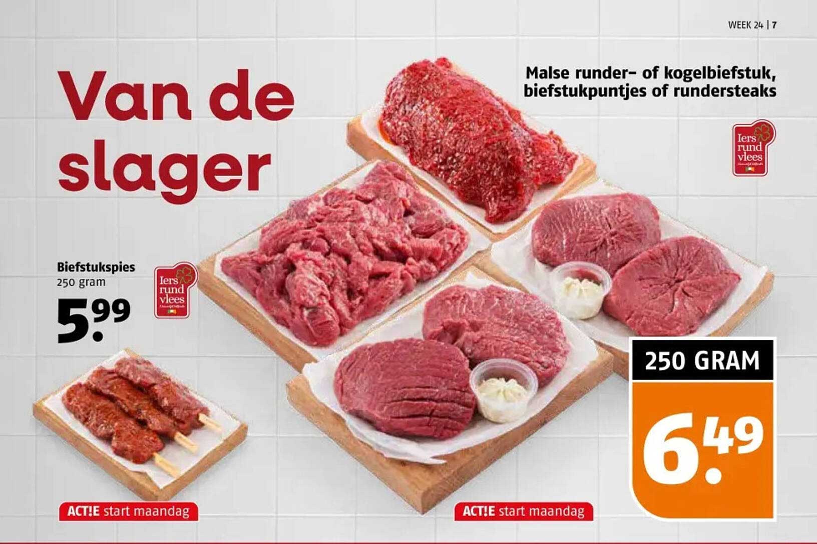 Biefstukspies 250 gram